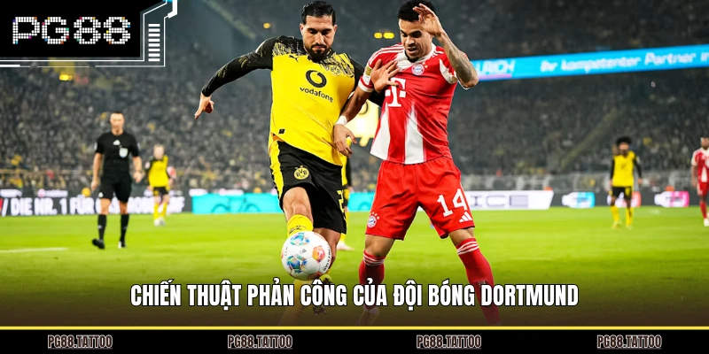 Chiến thuật phản công của đội bóng Dortmund